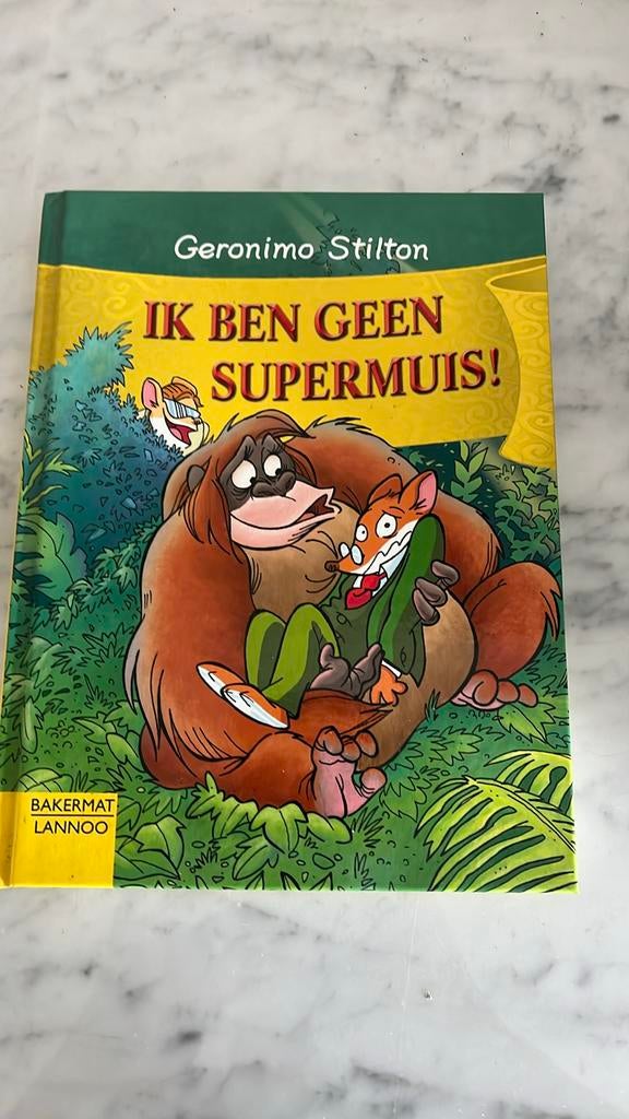 Geronimo Stilton - Ik ben geen supermuis!, Geronimo Stilton, Fiction général, Comme neuf, Enlèvement