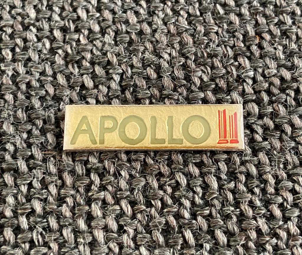 PIN - APOLLO, Verzamelen, Verzenden, Gebruikt, Overige onderwerpen, Speldje of Pin