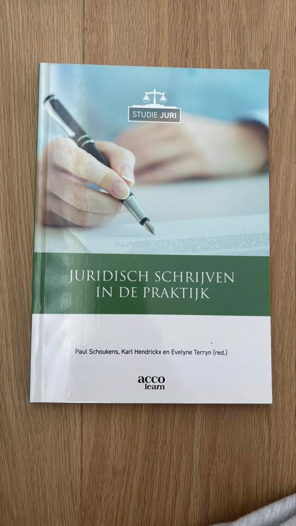 Juridisch schrijven in de praktijk (UA), Boeken, Ophalen of Verzenden, Zo goed als nieuw
