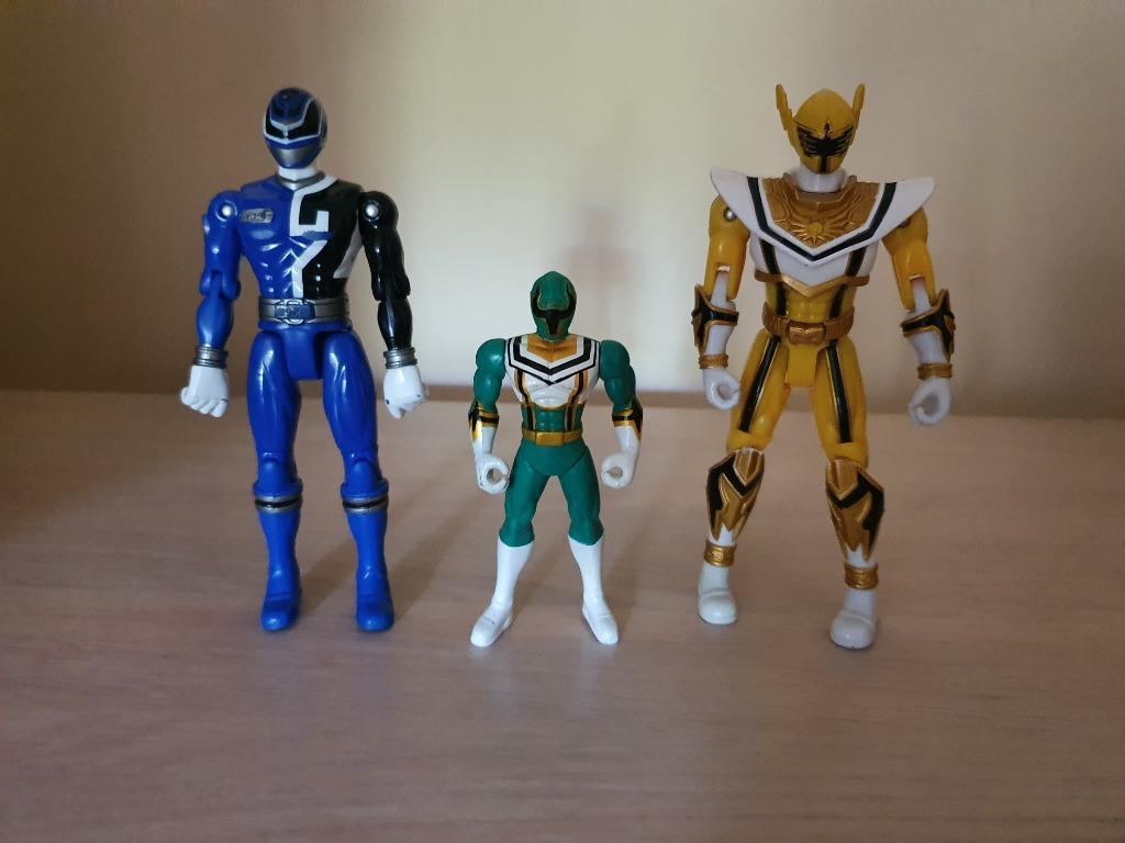 Set van 3 vintage Powers Rangers, Ophalen of Verzenden, Zo goed als nieuw, Mens