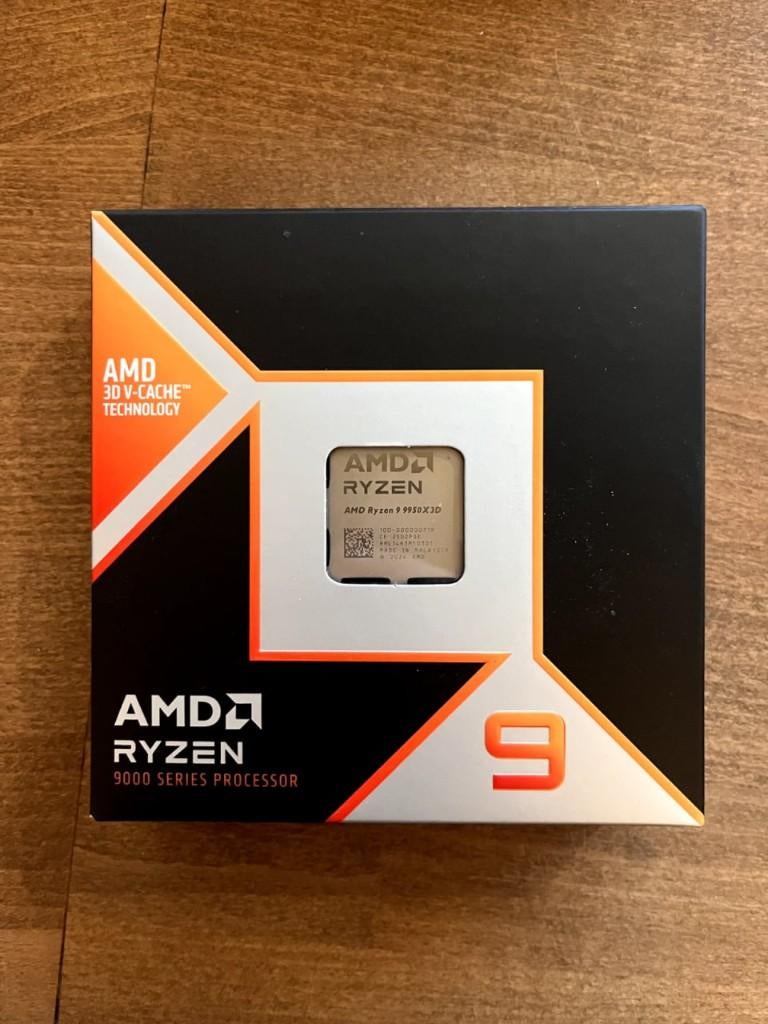 Processeur CPU AMD Ryzen 9 9950X3D Comme neuf, Enlèvement ou Envoi, Comme neuf