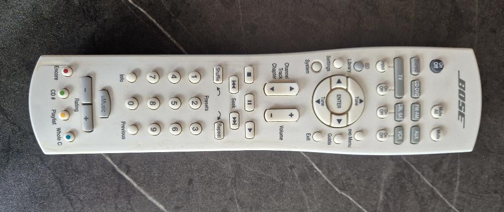 Bose RC18T1-40 afstandsbediening, Audio, Tv en Foto, Afstandsbedieningen, Ophalen of Verzenden, Gebruikt, Origineel, Mediaspeler