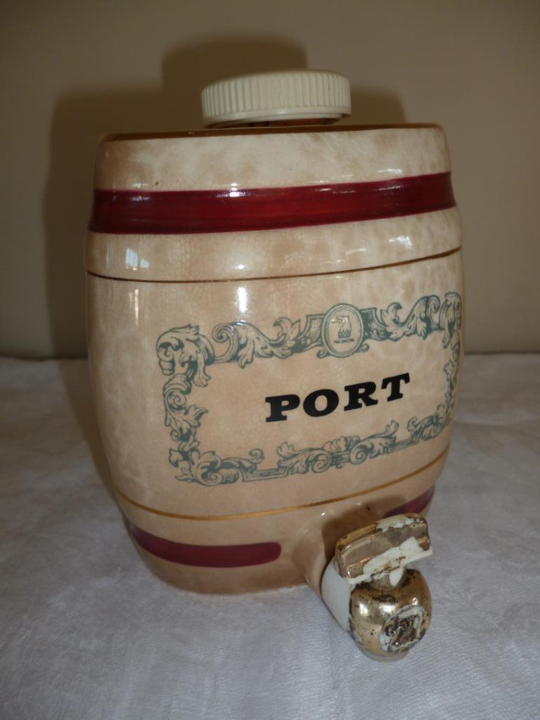 Royal Victoria Wade Pottery Angleterre robinet de fût PORT, Antiquités & Art, Curiosités & Brocante, Enlèvement ou Envoi