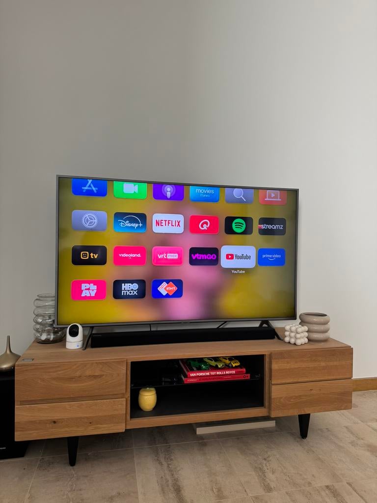 Samsung QE55Q64RALXXN 55” 4K Smart TV, Enlèvement, Comme neuf, Samsung, Smart TV