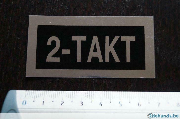 2-Takt-sticker, Enlèvement ou Envoi, Neuf