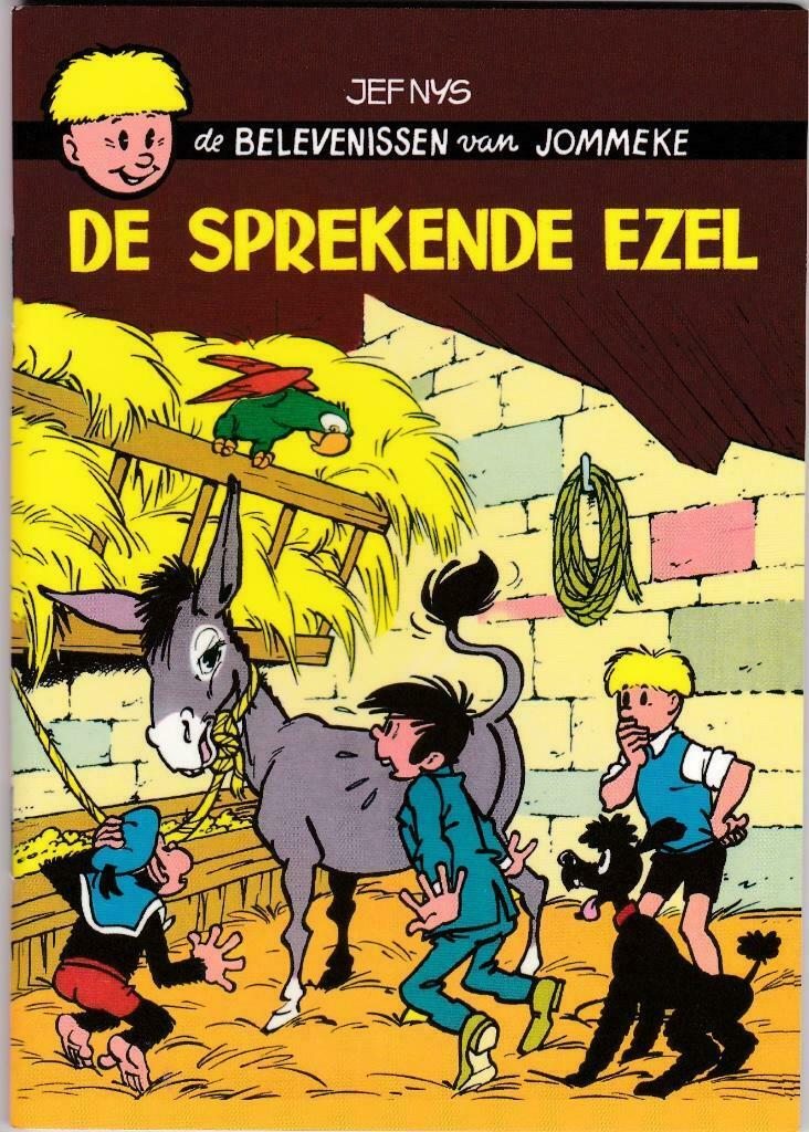 Jommeke Mini-Album "De Sprekende Ezel" 2016 STOCKSTAAT, Eén stripboek, Ophalen of Verzenden, Nieuw