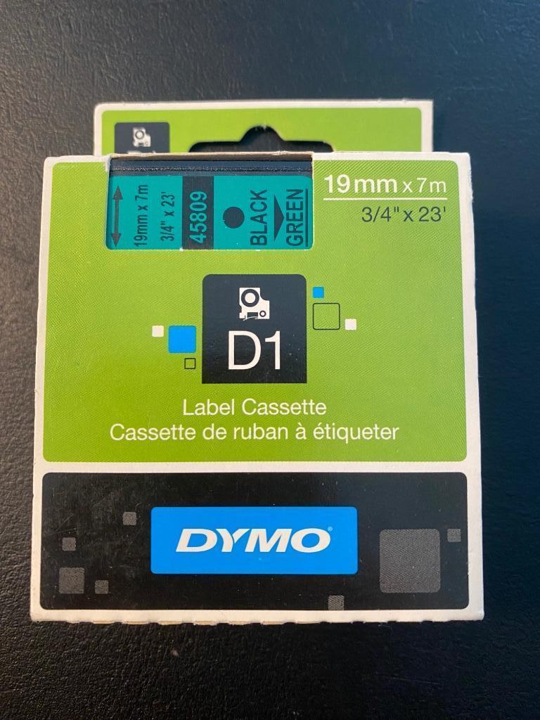 Dymo D1 Tape  S0720890 / 45809, Ophalen of Verzenden, Nieuw