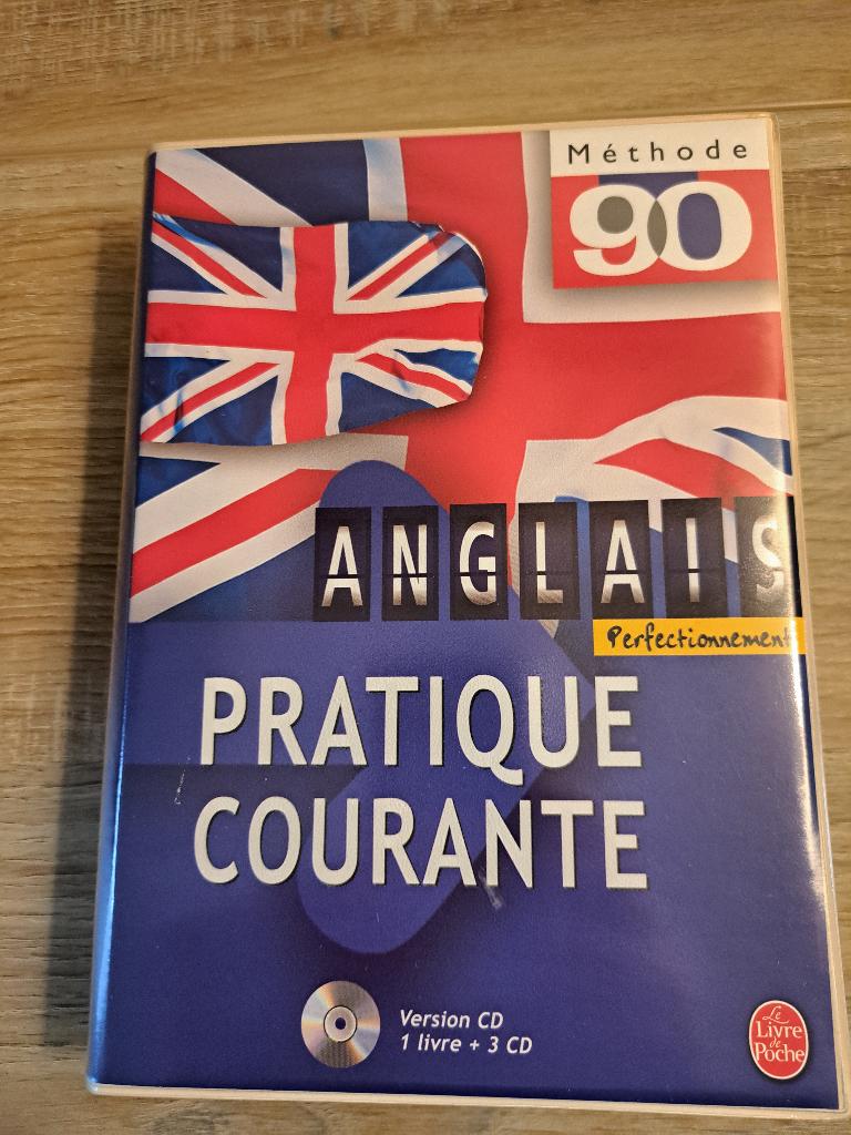 Anglais apprentissage avec livre + 3CD neufs, Livres, Enlèvement, Neuf