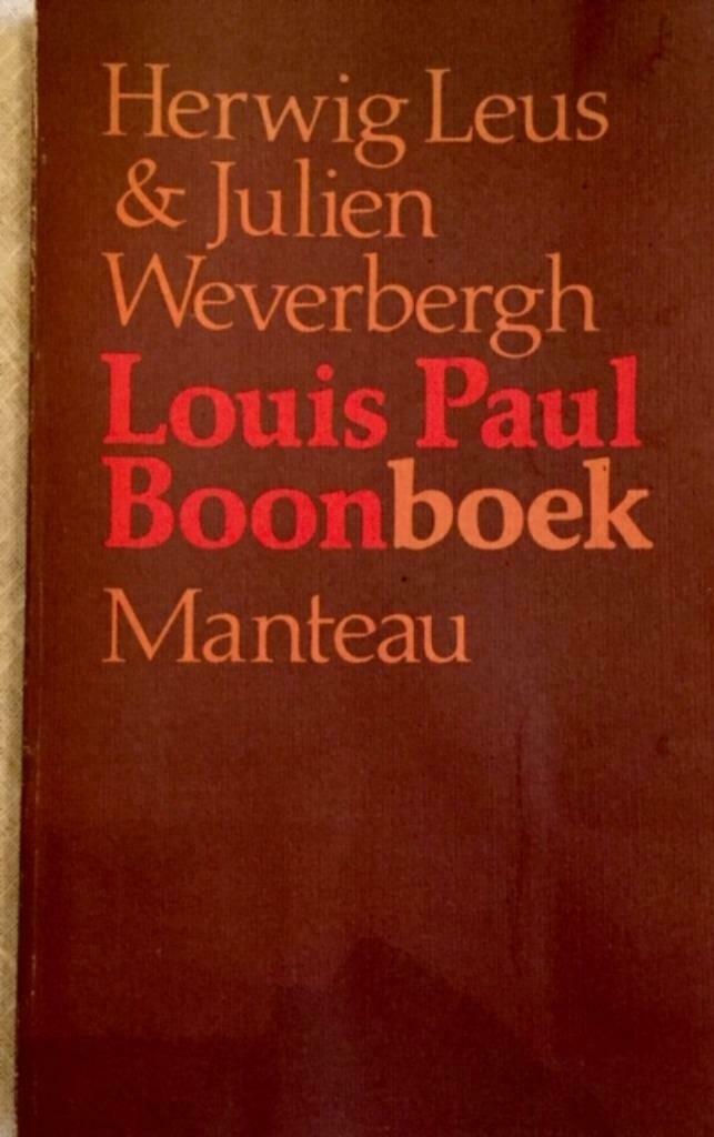 Louis Paul Boon Boek, Enlèvement ou Envoi, Neuf, Herwig Leus & Julien Weverbergh