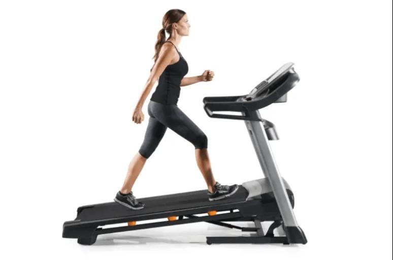 Opvouwbare Loopband NordicTrack C990-7" touchscreen display, Enlèvement, Comme neuf, Aluminium, Tapis roulant