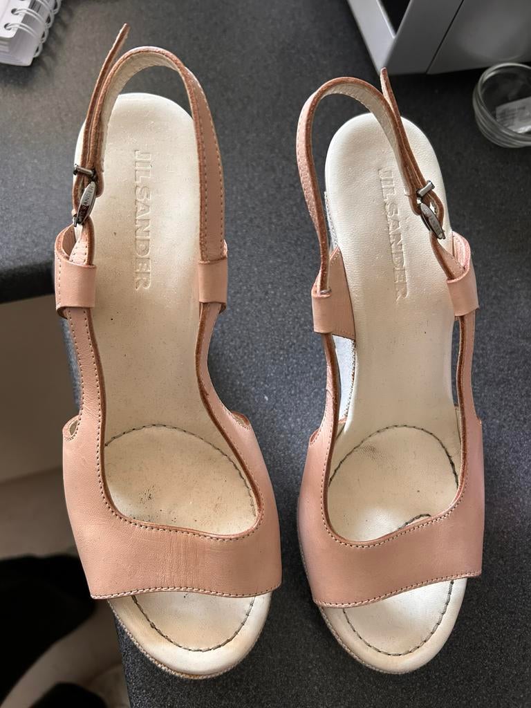Vintage sleehakken Jil Sander maat 38, Kleding | Dames, Ophalen, Zo goed als nieuw