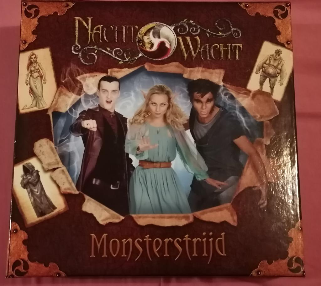 Nachtwacht monsterstrijd bordspel, Een of twee spelers, Ophalen of Verzenden, Zo goed als nieuw