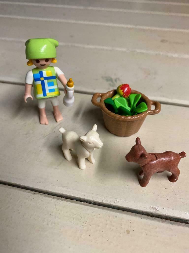 Playmobil meisje met geitjes 4674, Kinderen en Baby's, Speelgoed | Playmobil, Ophalen, Zo goed als nieuw, Complete set