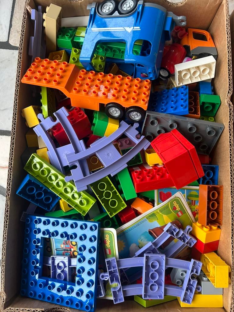 Doos 4 Lego DUPLO, Ophalen of Verzenden, Zo goed als nieuw