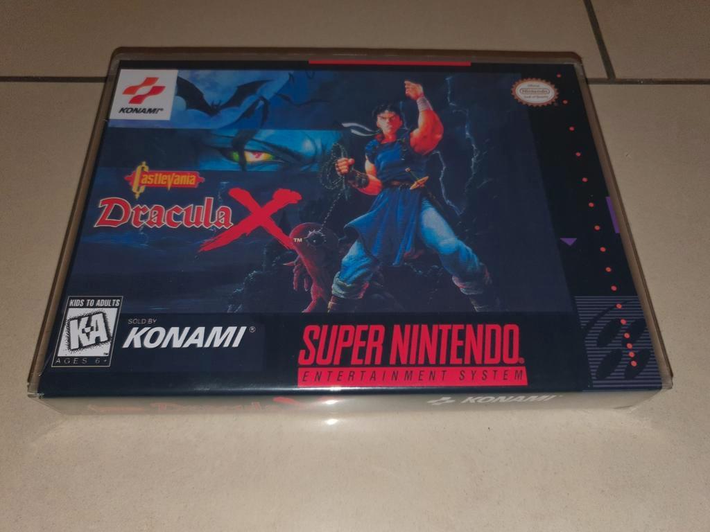 Castlevania Dracula X SNES Game Case, Games en Spelcomputers, Verzenden, Zo goed als nieuw