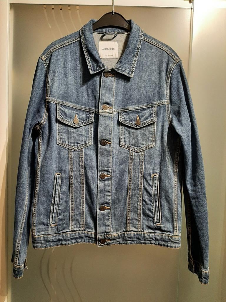 Heren Jeans jas Jack&Jones, Ophalen, Zo goed als nieuw