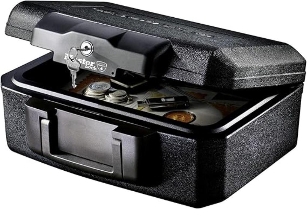 MASTER LOCK Sterke veiligheidskoffer vuurvast GRATIS LEV, Handtassen en Accessoires, Koffers, Verzenden, Nieuw, Overige materialen
