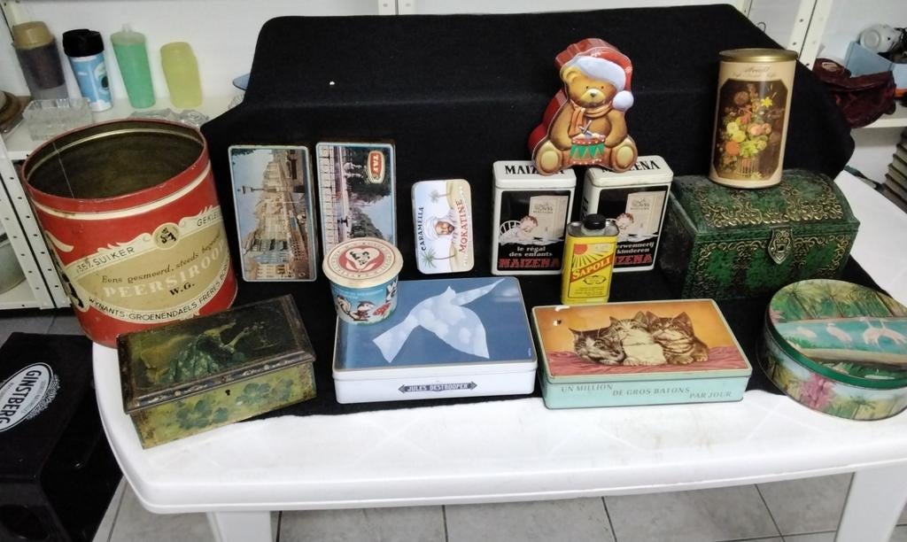 Blikken dozen 1lot, Verzamelen, Ophalen of Verzenden, Zo goed als nieuw