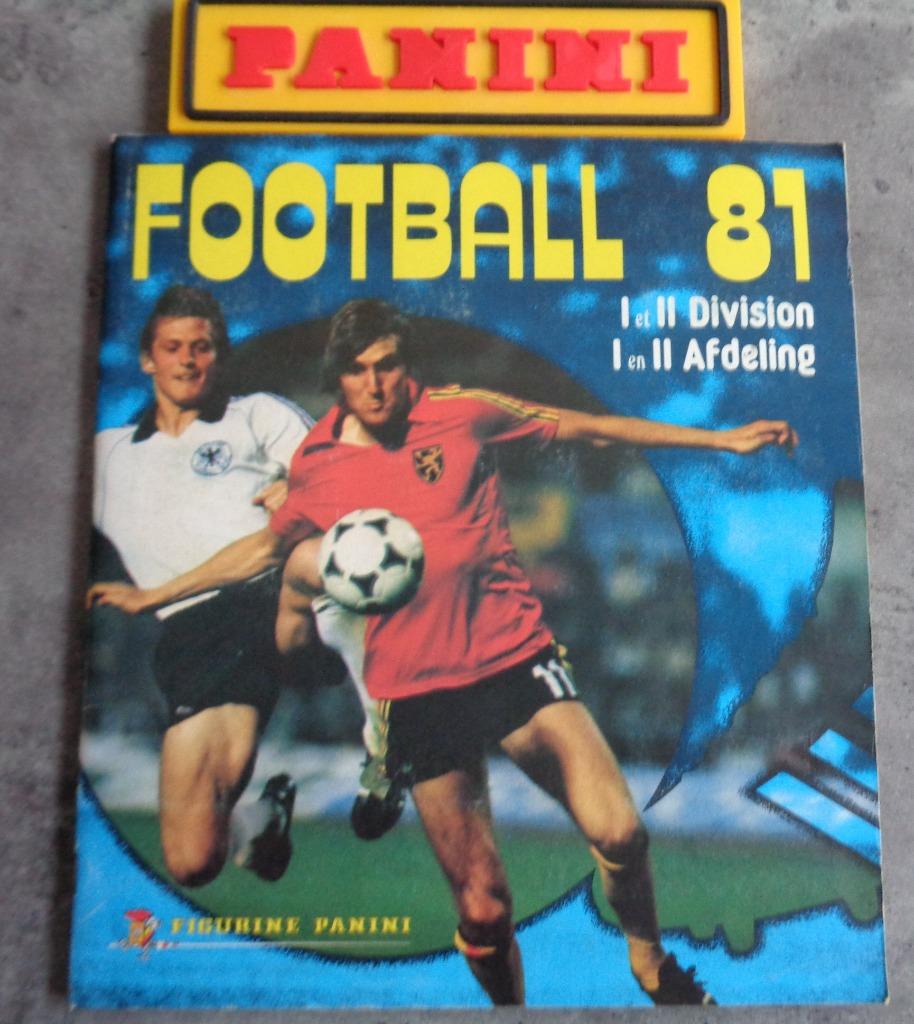 PANINI STICKER ALBUM VOETBAL FOOTBALL   81 Volledig, Ophalen of Verzenden, Zo goed als nieuw, Sticker