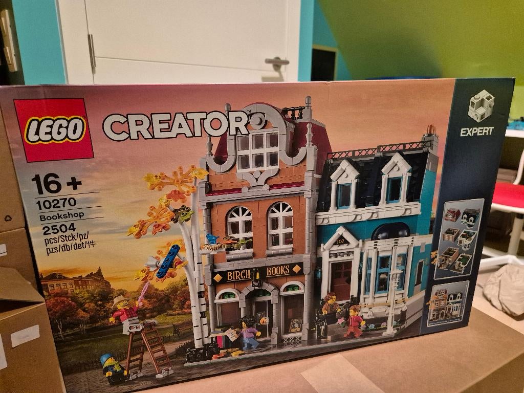 Lego 10270 nieuw boekenwinkel, Ophalen, Nieuw, Complete set, Lego
