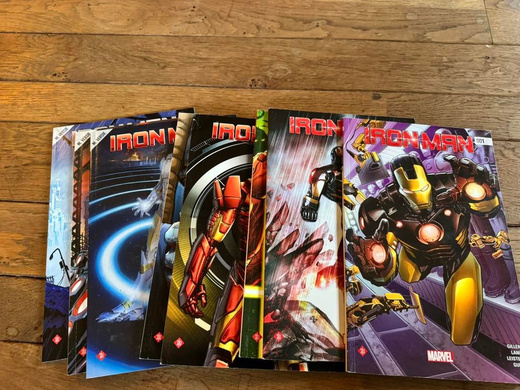 Marvel - Iron Man nrs 1 tot 8, Ophalen of Verzenden, Marvel