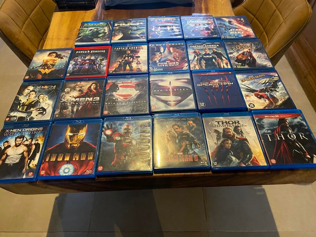 Blu ray, Ophalen, Gebruikt