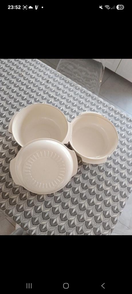 Nieuwe microcook set van tupperware, Enlèvement ou Envoi, Neuf