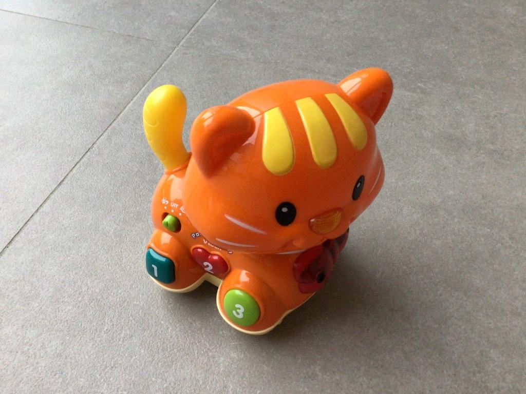 V-Tech Kat + rol&swing, Kinderen en Baby's, Speelgoed | Vtech, Ophalen of Verzenden