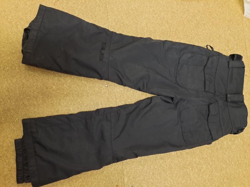 skibroek kind (128) - zwart, Sport en Fitness, Ophalen, Gebruikt