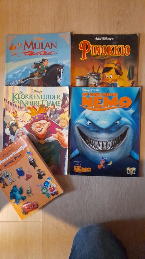 4 stripverhalen Disney, Plusieurs BD, Enlèvement ou Envoi, Utilisé, Walt Disney