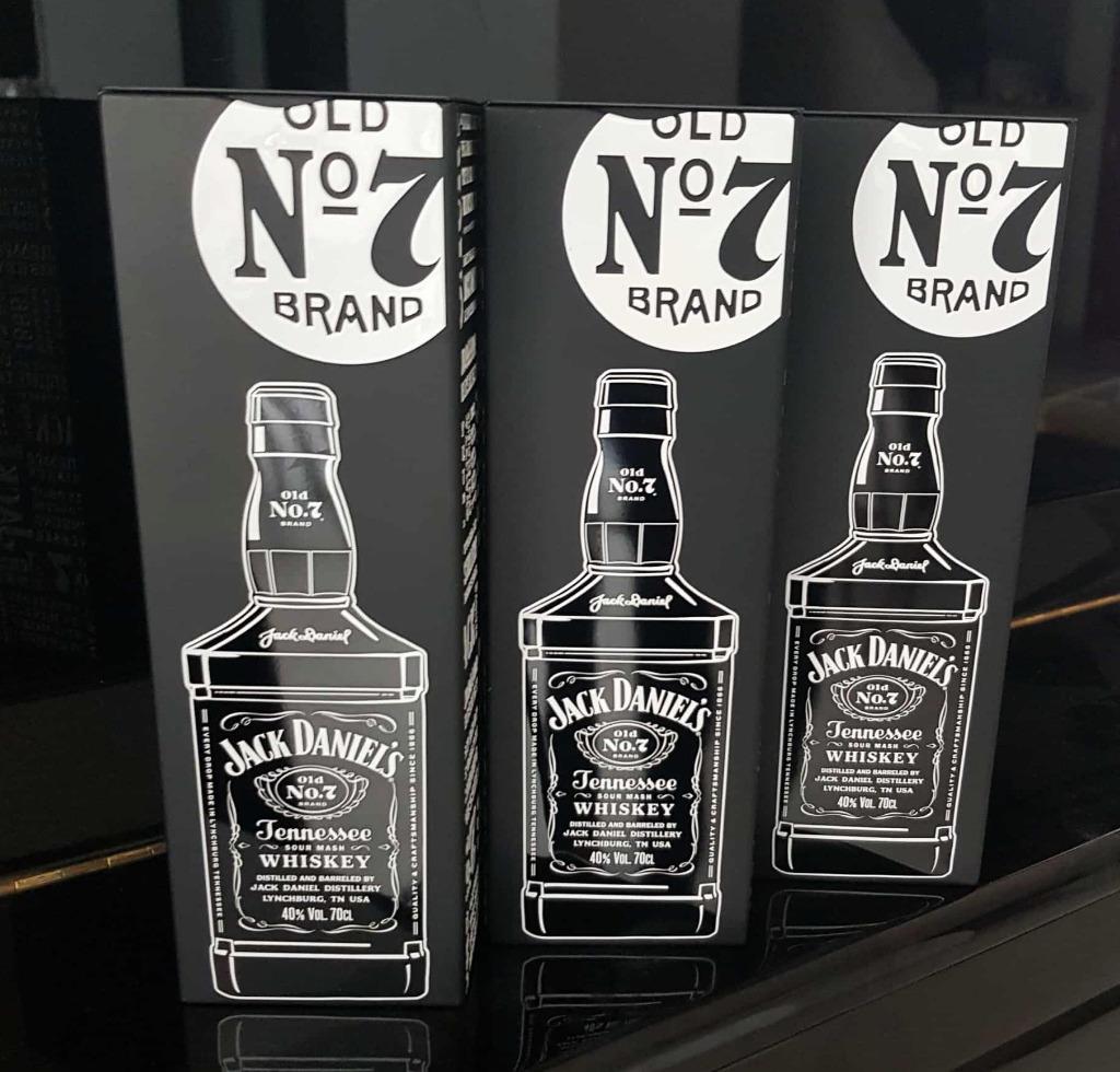 JACK DANIELS, blikken dozen, Verzamelen, Ophalen of Verzenden, Zo goed als nieuw, Verpakking