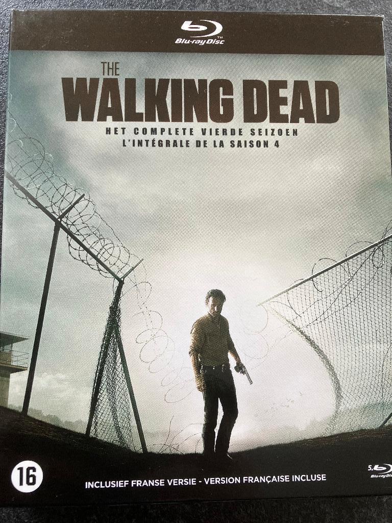 The Walking Dead, seizoen 4 Blu-ray, CD & DVD, Blu-ray, Enlèvement ou Envoi, Comme neuf, TV & Séries télévisées, Coffret