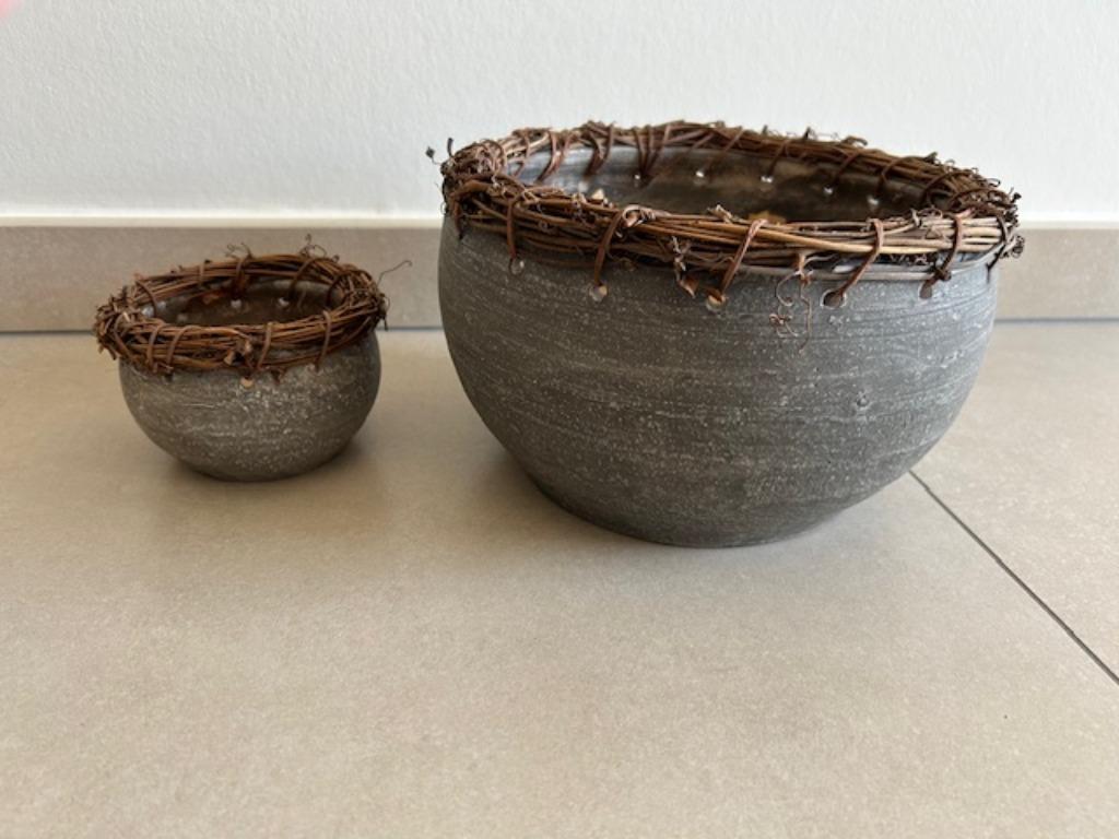 Bloempotjes, Jardin & Terrasse, Neuf, Enlèvement ou Envoi, Moins de 40 cm, Poterie
