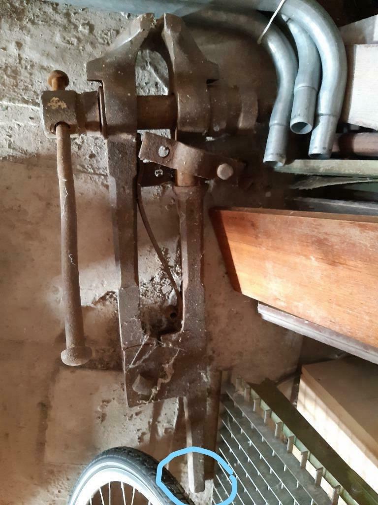 Oude staartbankschroef, Enlèvement, Utilisé