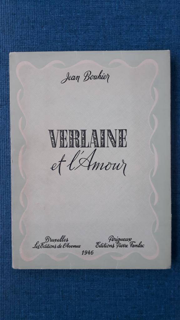 Verlaine et L'Amour, Enlèvement ou Envoi, Utilisé, Jean Bouhier