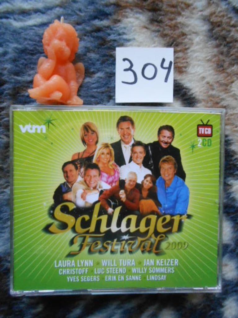 CD Schlager festival 2009 dubbel CD, Ophalen of Verzenden, Gebruikt, Boxset