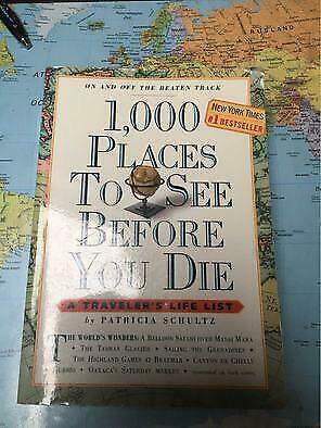 livre “1000 places to see before you die”, Livres, Comme neuf