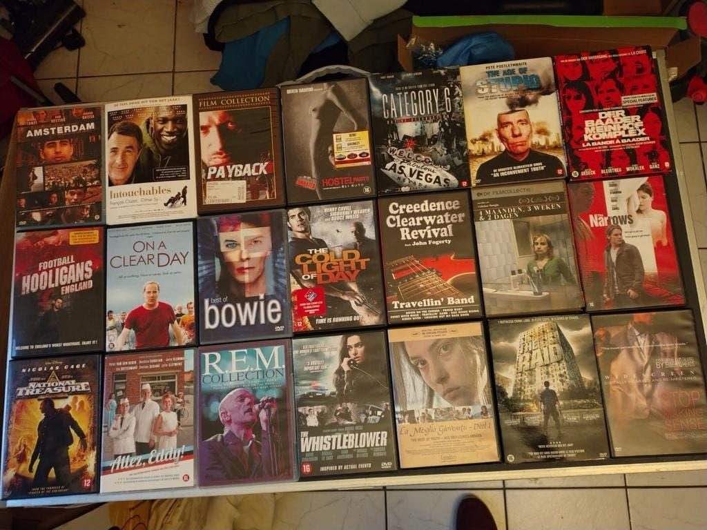 Bundel van 21 Dvd's, Ophalen of Verzenden, Zo goed als nieuw, Vanaf 12 jaar, Boxset