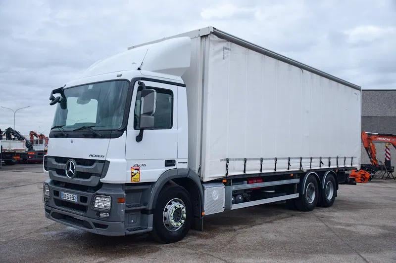 Mercedes-Benz Actros 2636 (bj 2014), Auto's, Vrachtwagens, Euro 5, Achterwielaandrijving, Wit, Mercedes-Benz