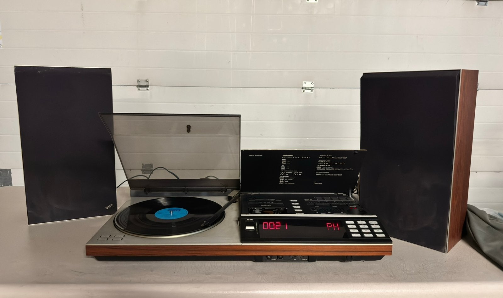 Bang & Olufsen Beocenter 7000 platenspeler + Beovox S35-2, Ophalen, Gebruikt, Platenspeler