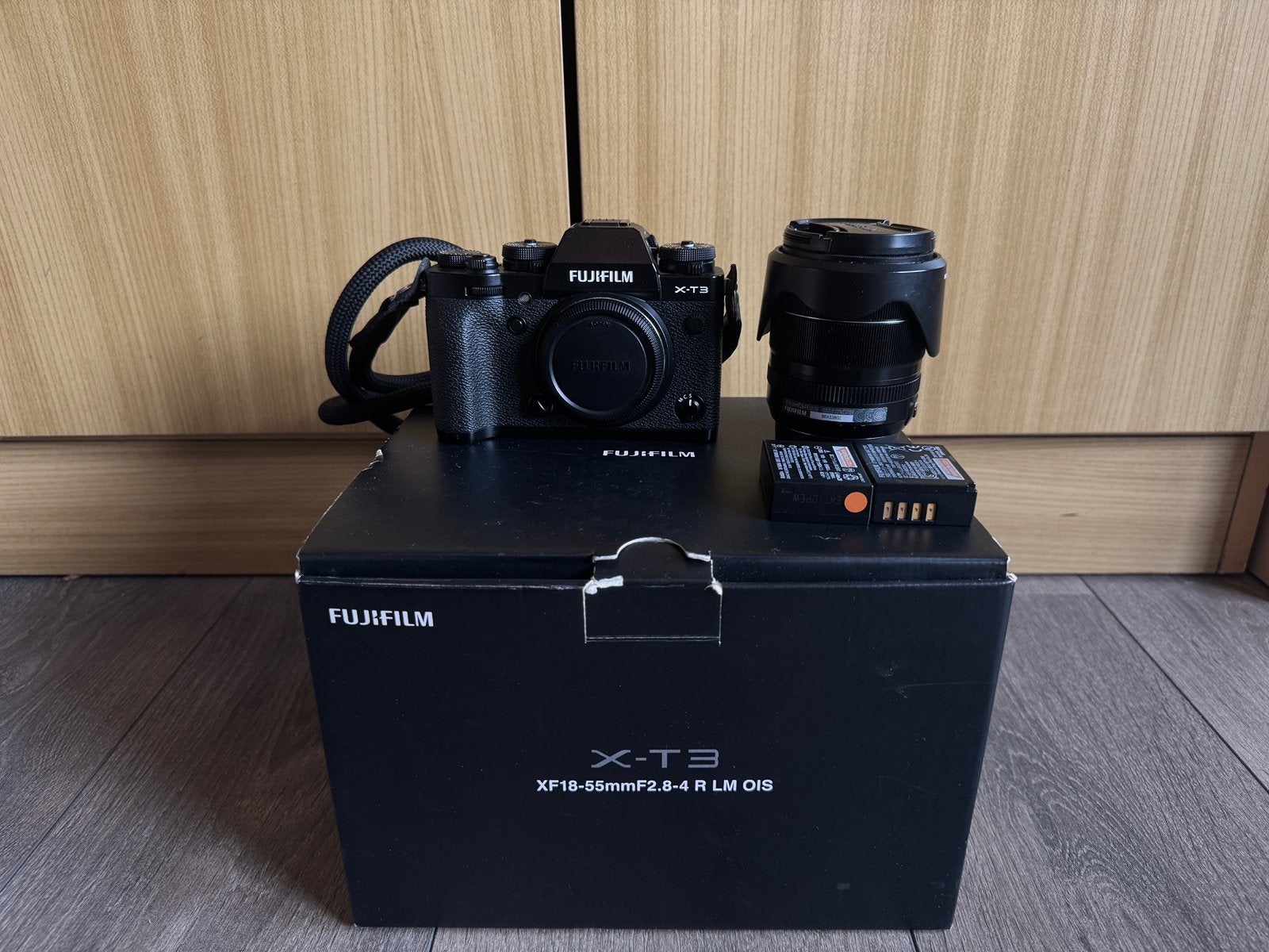 Fujifilm X-T3 met Fujinon XF 18-55mm f/2.8-4 lens, TV, Hi-fi & Vidéo, Enlèvement, Comme neuf, Sacoche d'appareil photo, Fujifilm