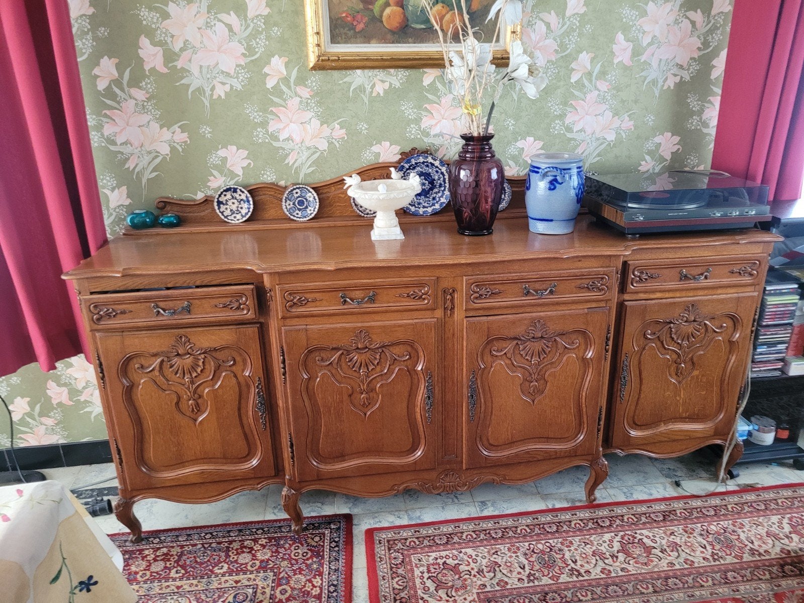 Dressoir, Enlèvement