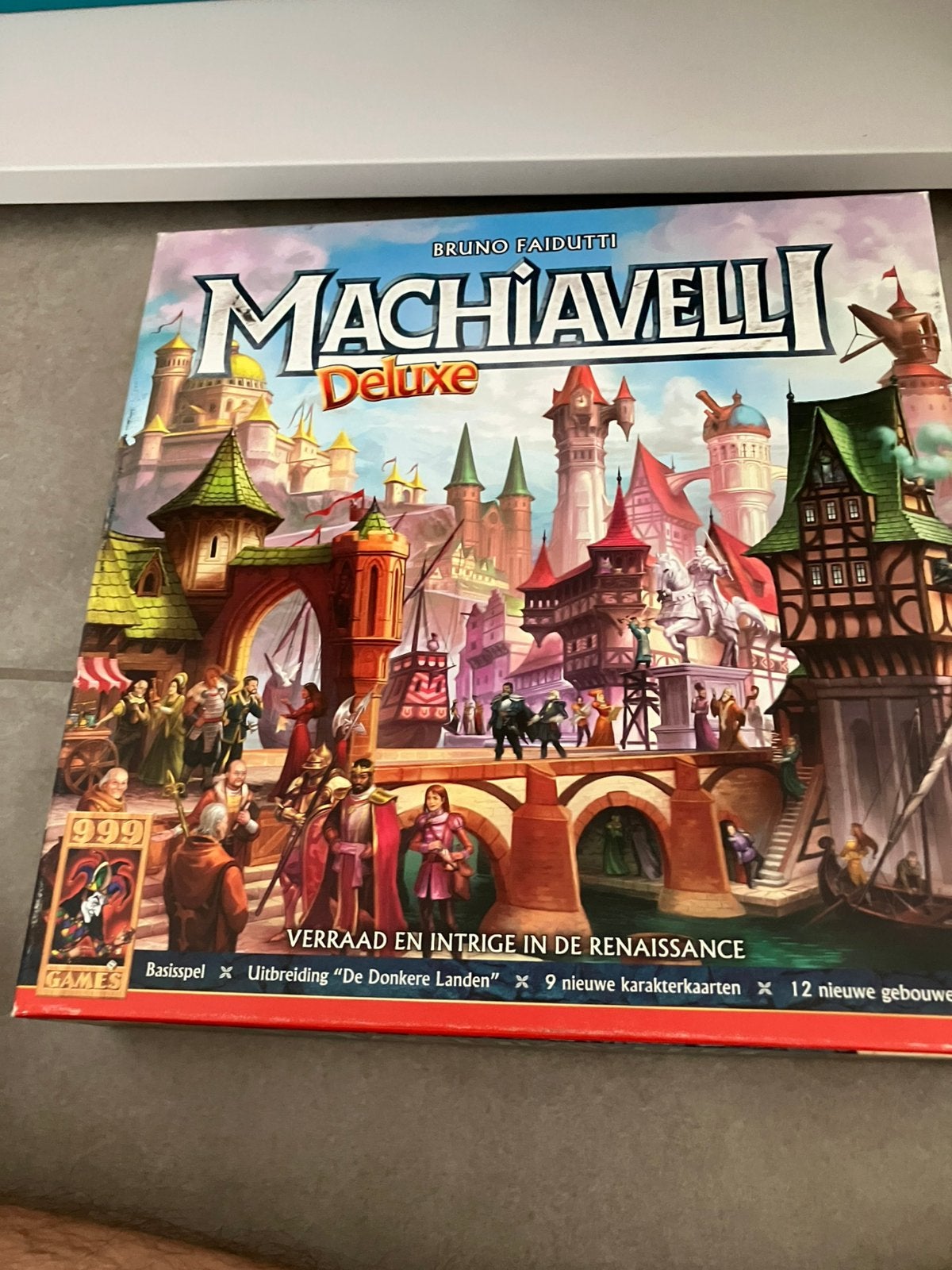 Jeu de plateau Machiavelli deluxe, Enlèvement, Comme neuf
