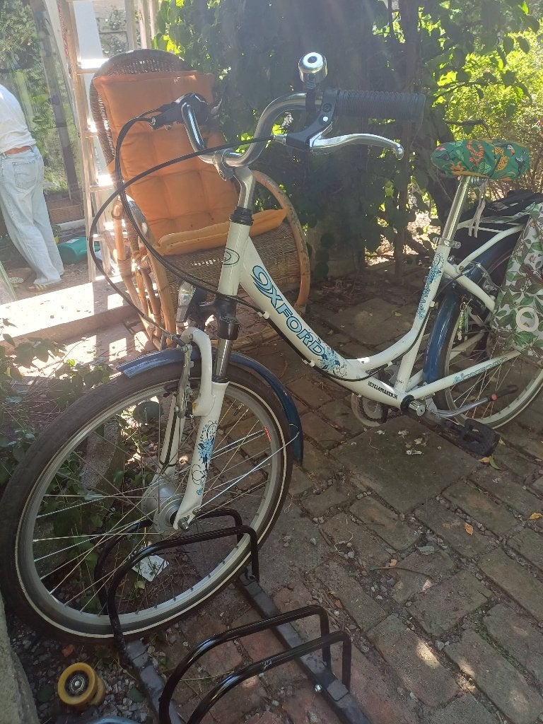 Meisjesfiets oxford 24 inch, Ophalen, Velgrem, Oxford, Handrem