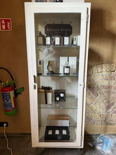 Authentiek Apotheekkast, Ophalen, Vintage, 50 tot 100 cm, Glas