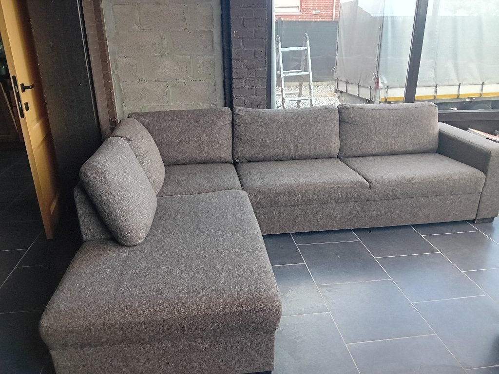 Superbe canapé d'angle, Maison & Meubles, Canapés | Salons, Enlèvement ou Envoi, Utilisé, Tissus