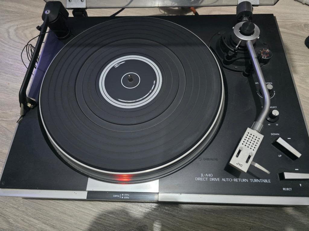JVC JL-A40 Platine vinyle haute fidélité, Enlèvement, Utilisé, JVC