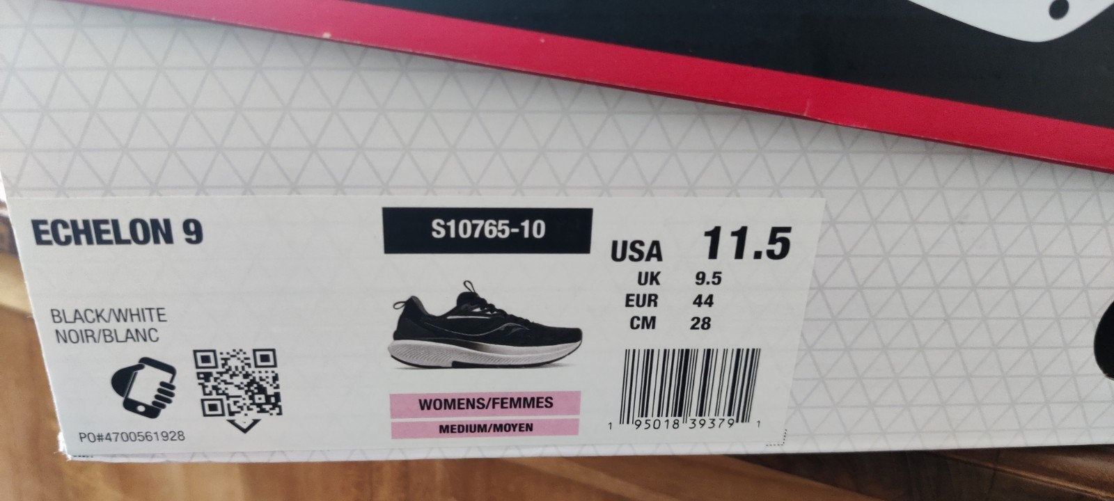 loopschoenen nieuw!! Saucony Echelon 9 maat 44 unisex, Ophalen of Verzenden