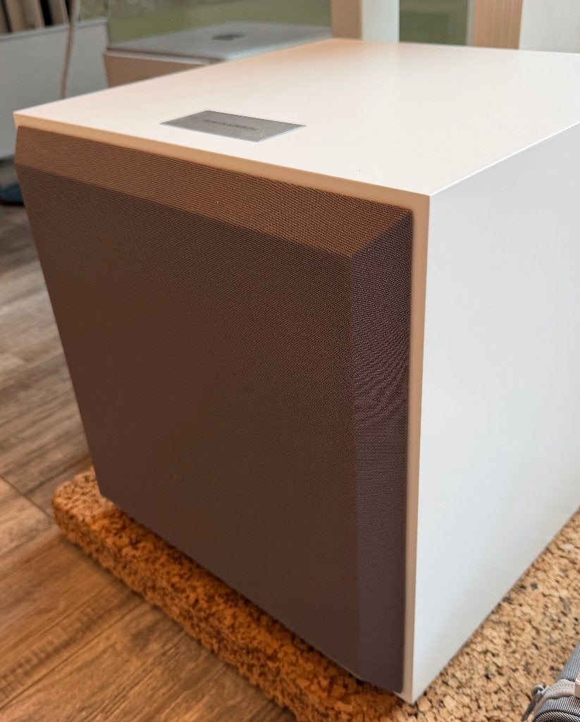 Bowers & Wilkins DB4S Subwoofer Wit te Koop, Subwoofer, AUX-ingang, Zo goed als nieuw, Bowers & Wilkins (B&W)