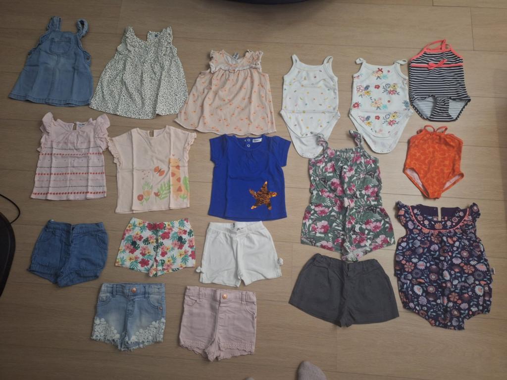 Kledij maat 74, Kinderen en Baby's, Babykleding | Maat 74, Ophalen, Meisje, Noukies, Overige typen